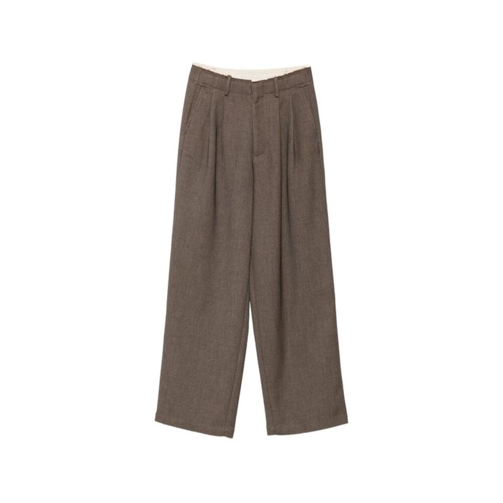 Eleh Brown Trousers - Palazzo Pants Women